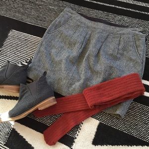 old navy tweed miniskirt